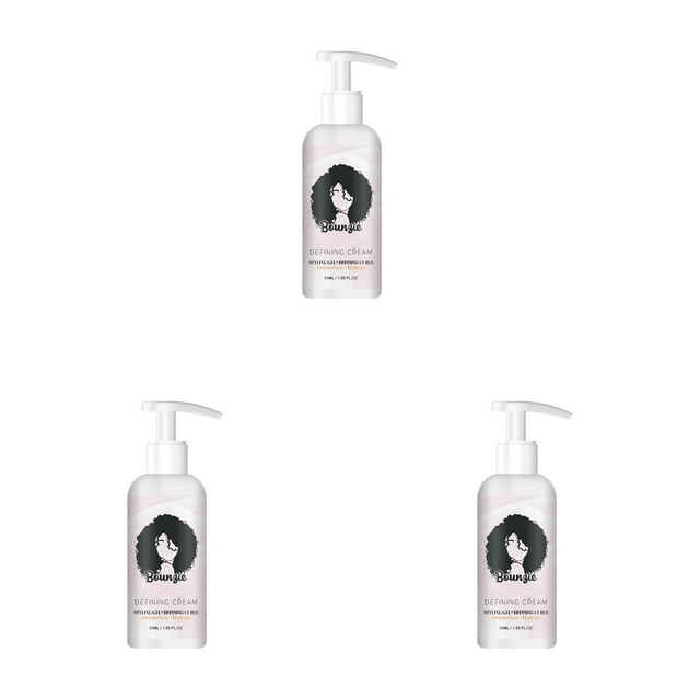 Bounzie Curl Defining Elastin Curly Hair Moisturizing Styling Curling