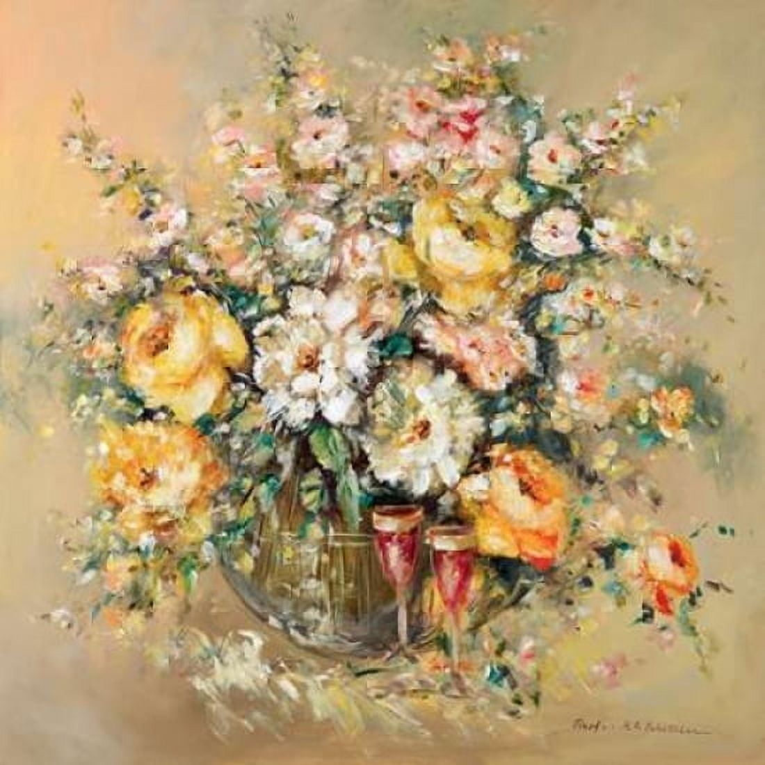 Bouqette classico I Canvas Art - Katharina Schottler (24 x 24)