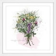 thumbnail image 1 of "Bouquet Avec Corde" Framed Painting Print, 1 of 6