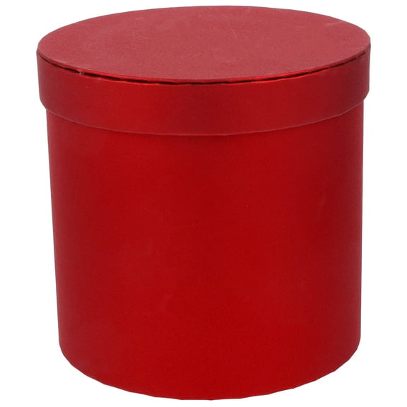 Bouquet Box Floral Boxes Wedding Flower Pot Gift with Lids for Presents Hug Bucket Unique Red Cardboard