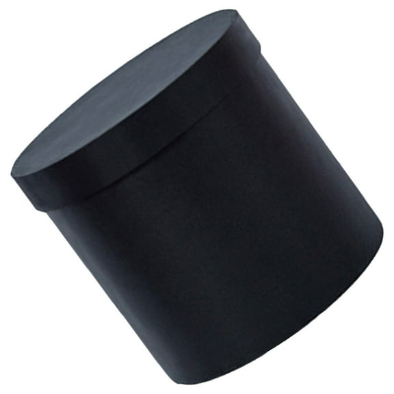 Bouquet Box Round Boxes for Flowers Mini Gift Bags Bride Black