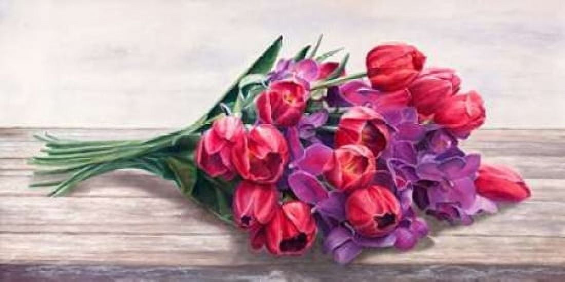 Bouquet Canvas Art - Cristina Mavaracchio (10 x 20)