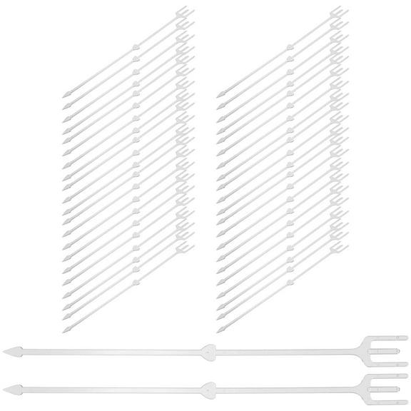 Bouquet Card Holder Clear Holders Gift Picks Giftcards Plastic Floral Arrangement Straight Head Flower