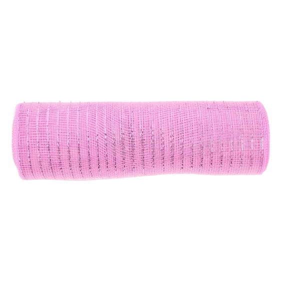FELTECHELECTR Decor Mesh Ribbon in Pink for Wedding Table Decor Wreath Making and Bouquet Wrapping