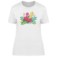 thumbnail image 1 of Bouquet Of Wildflowers T-Shirt Women -Image by Shutterstock, Female Medium, 1 of 2