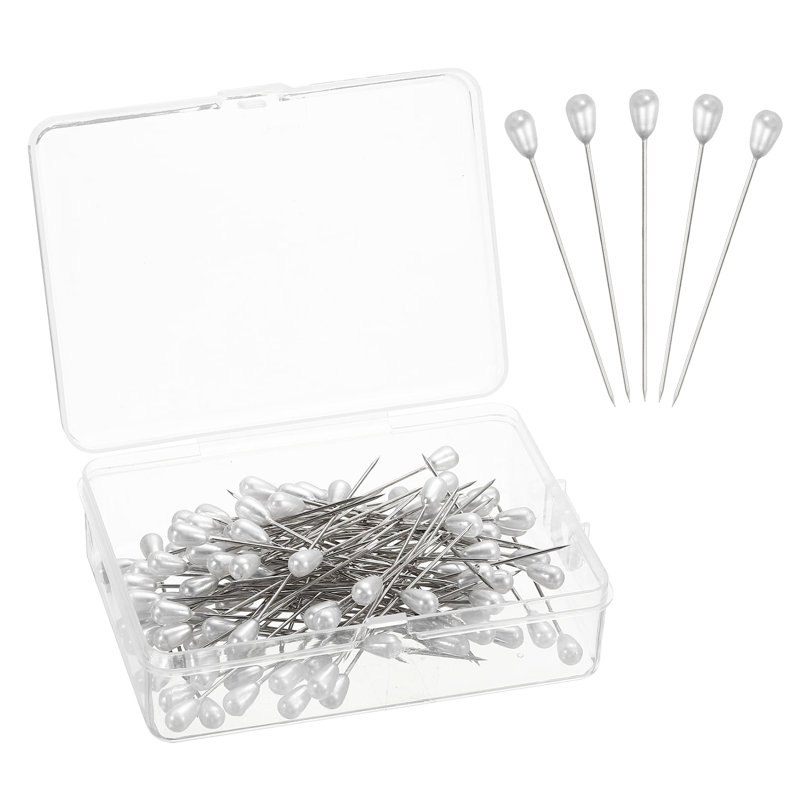 Bouquet Pins 100 Pack Corsage Pins Flower Pins Straight Pins for Wedding Bouquet Sewing