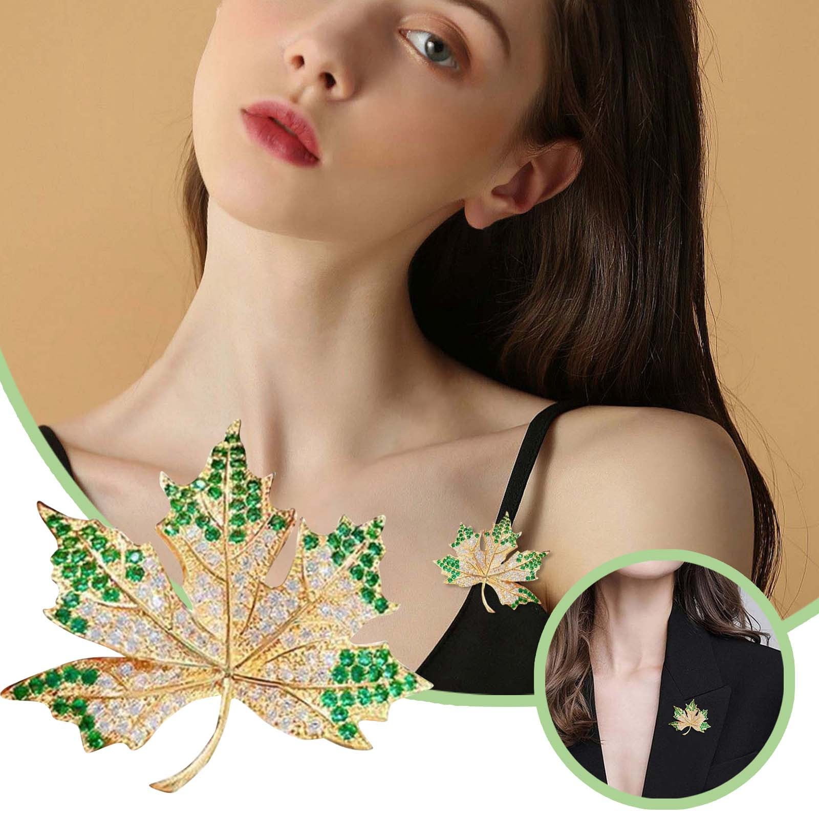 Bouquet Rhinestone Christmas Brooches Short for Crafts Men Brooch for