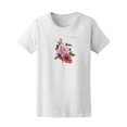 thumbnail image 1 of Bouquet With Watercolor Flowers Tee Women's -Image by Shutterstock, 1 of 2