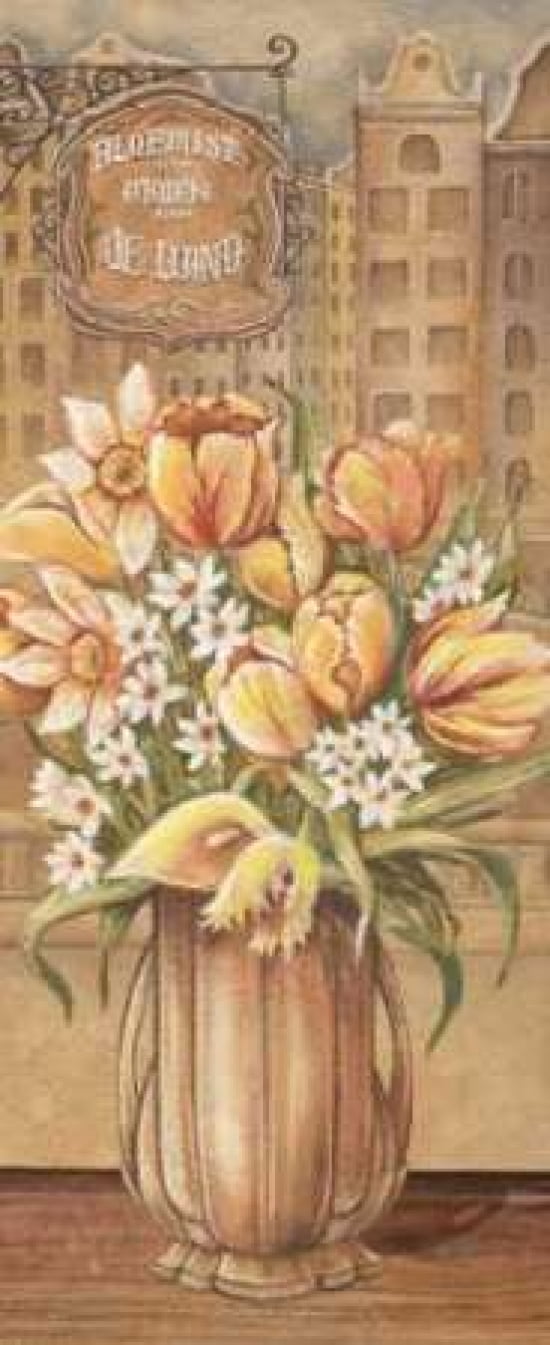 Bouquet from Holland Canvas Art - Charlene Audrey (24 x 48)