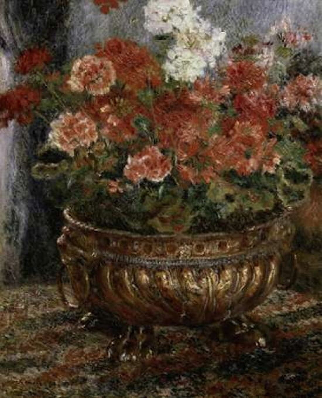 Bouquet of Flowers Canvas Art - Pierre-Auguste Renoir (20 x 24)