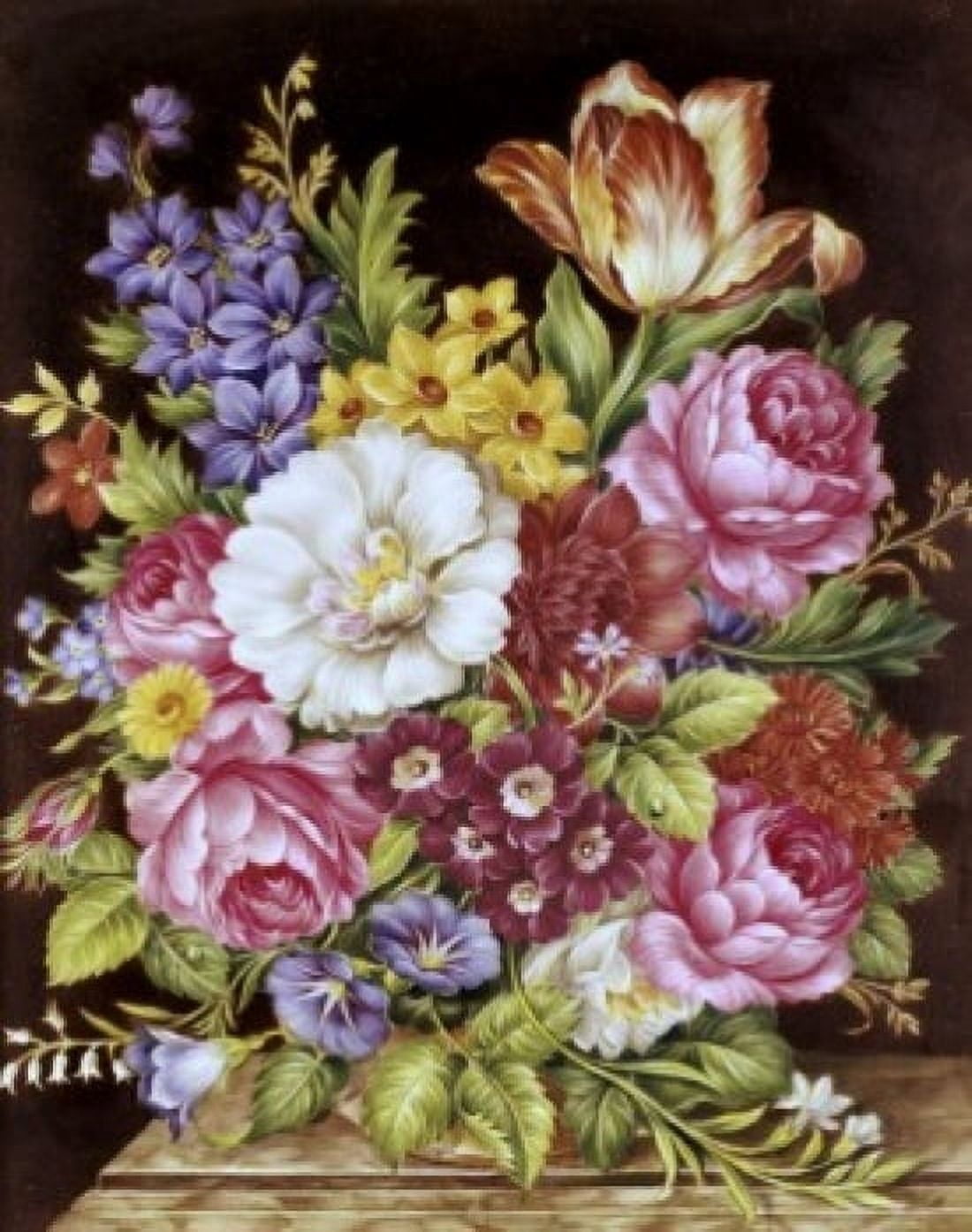 Bouquet of Flowers Gerard Cornelis (1680-1745Dutch) Oil on canvas Canvas Art - Gerard Cornelis (24 x 36)