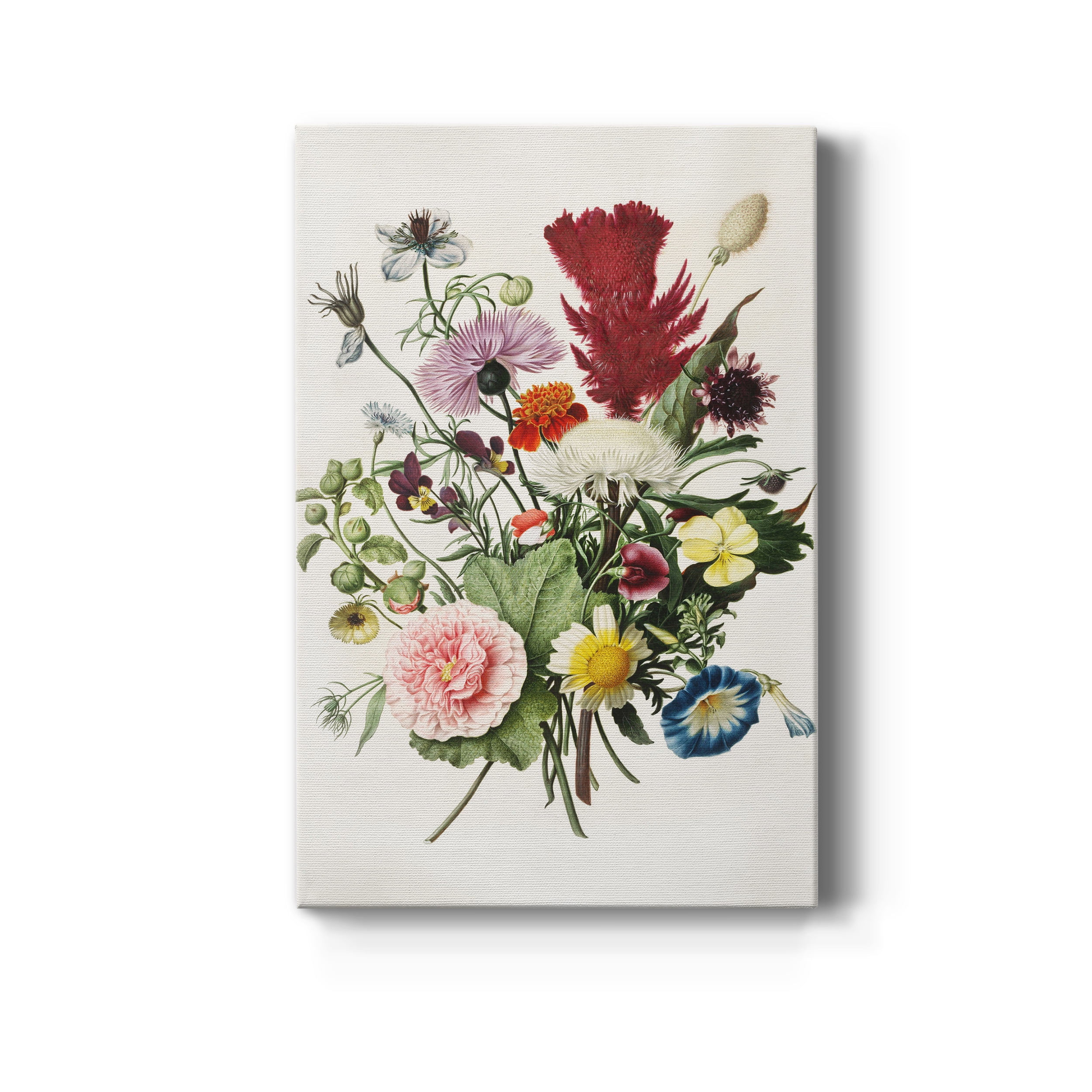 Bouquet of Flowers Premium Gallery Wrapped Canvas - Ready to Hang - 12 x 18