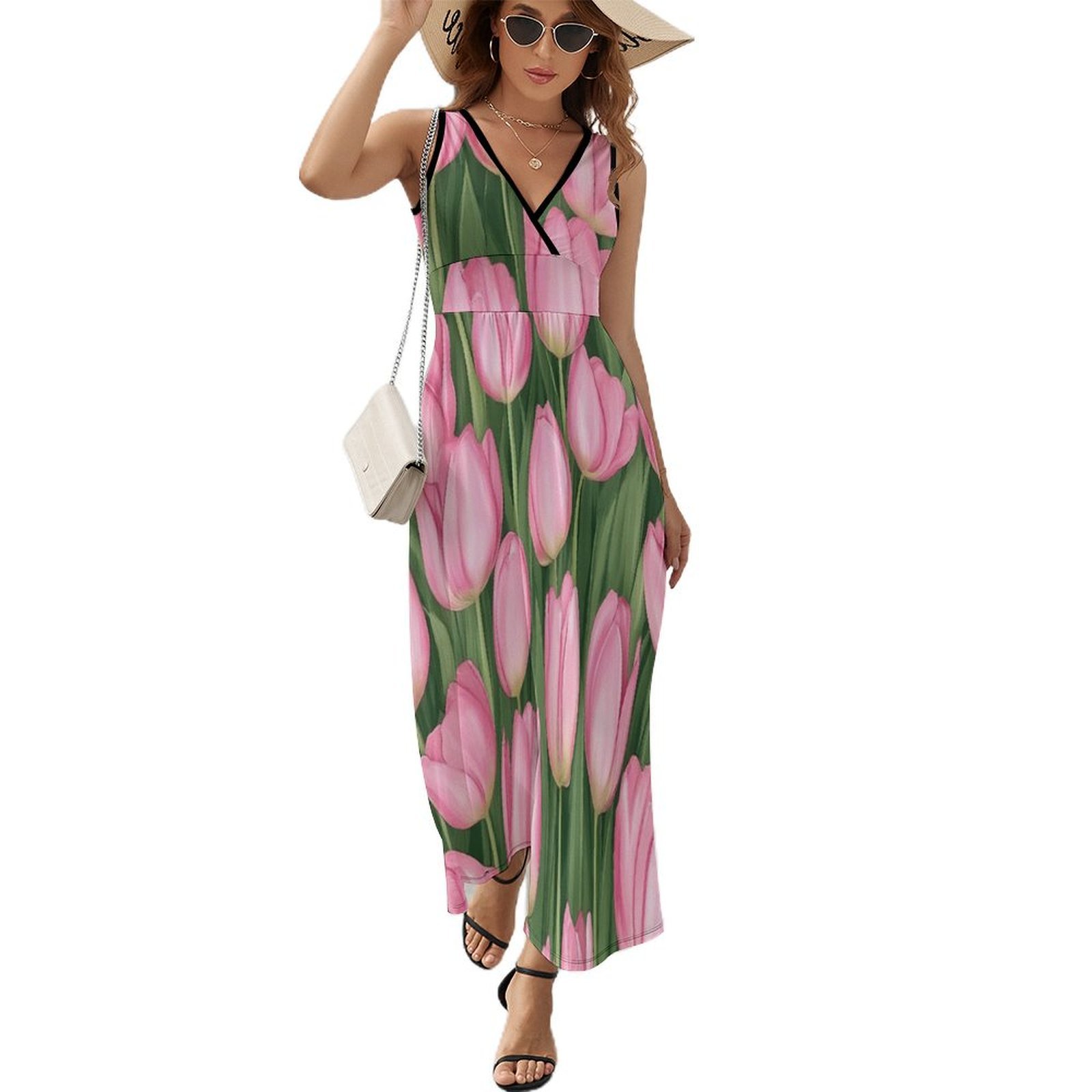 Long Dress Summer Petals main image 0