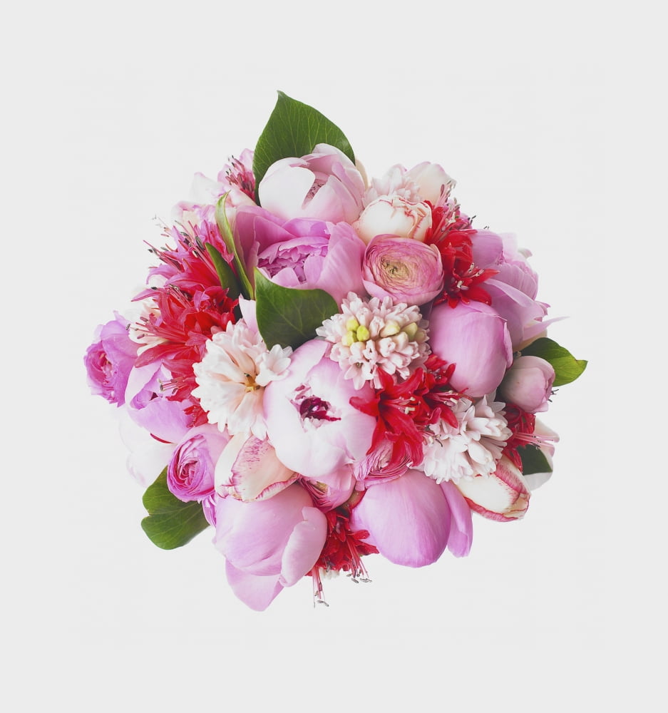 Bouquet of flowers Canvas Art - Eric Kulin Design Pics (15 x 16)
