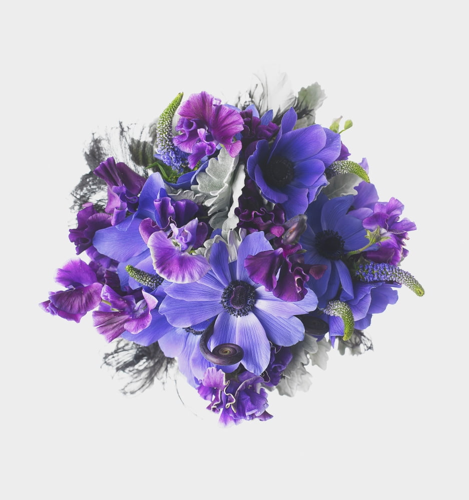 Bouquet of flowers Canvas Art - Eric Kulin Design Pics (30 x 32)