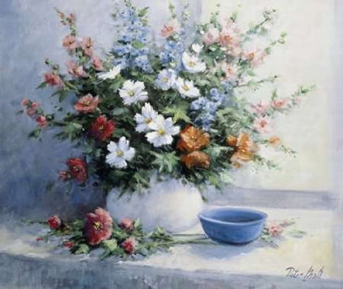 Bouquet of flowers Canvas Art - Peter Motz (24 x 24)