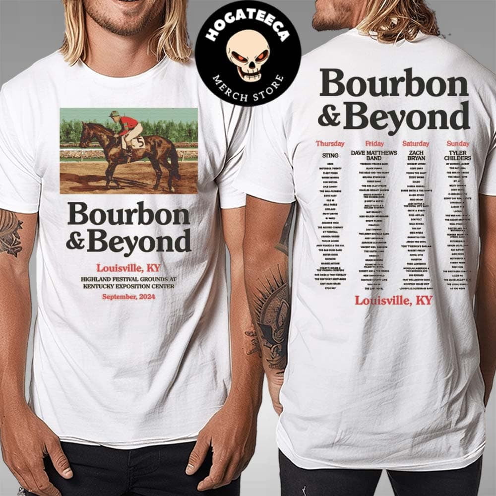 Bourbon And Beyond 2024 Shirt Highland Festival Grounds 2024 Lineup
