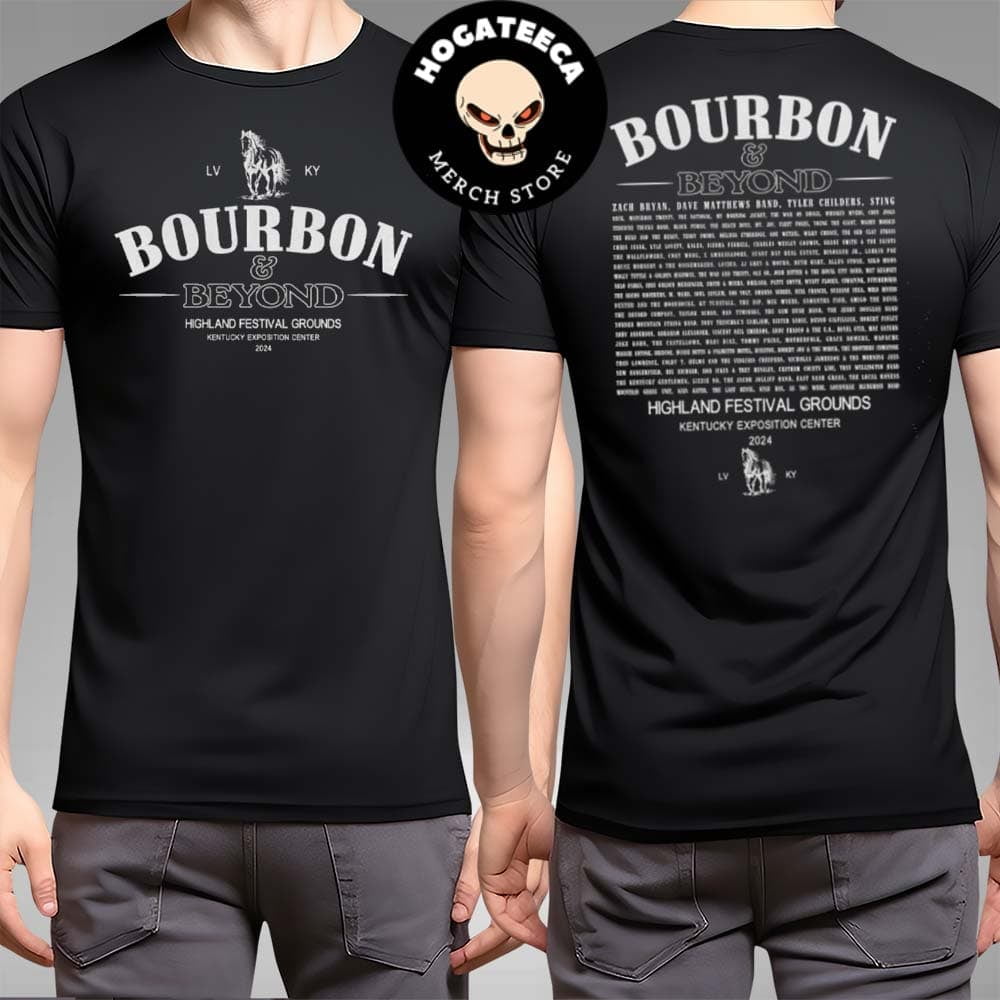 Bourbon And Beyond 2024 Shirt Highland Festival Grounds Old Fashioned