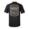thumbnail image 1 of Bourbon Bandits Bootleg Whiskey Runners Moonshine Bottled With Freedom Funny Alcohol Unisex Short Sleeve T-Shirt-Black-4XL, 1 of 4