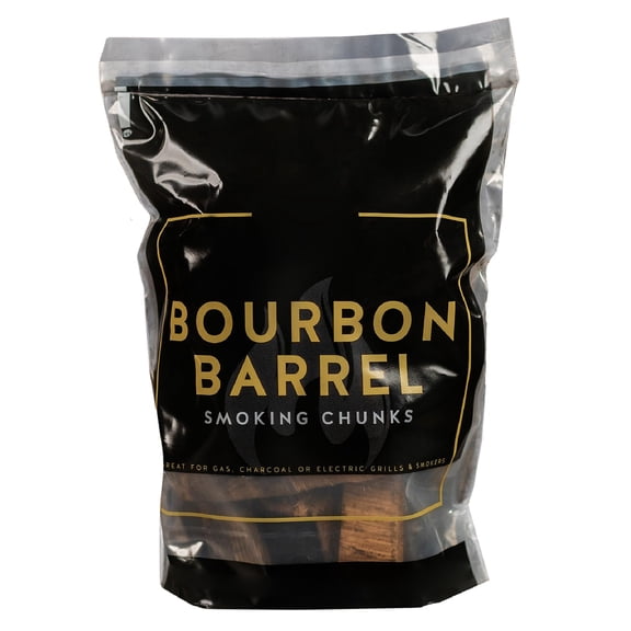 Bourbon Barrel BBQ Smoking Wood Chunks,Authentic American White Oak from Aged Bourbon Barrels,Slow Burning1-4Chunks,Ideal for BBQ,Lamb,Pork,Poultry,Veggies,Cheese,Grilling,Smoking,Outdoor Cooking