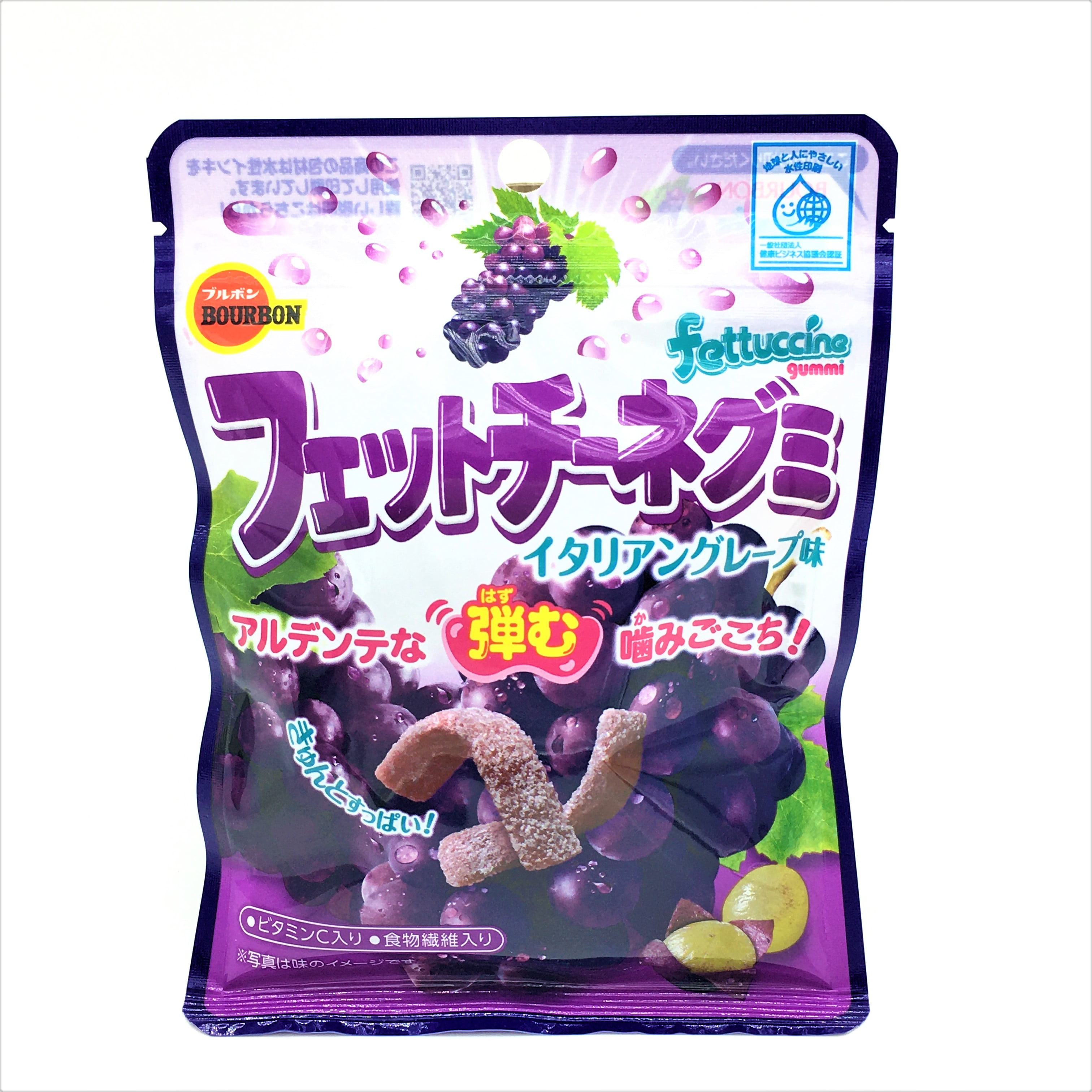 Bourbon Fettuccine Gummy -Grape 50 g