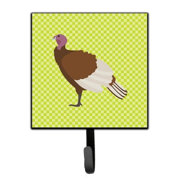 Bourbon Red Turkey Hen Green Leash or Key Holder - Green