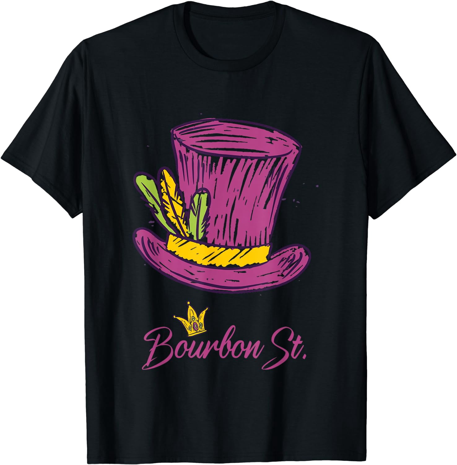 Casquette Snapback Vintage New Orleans Bourbon Street Mardi Gras - Style Années 80 - Maille