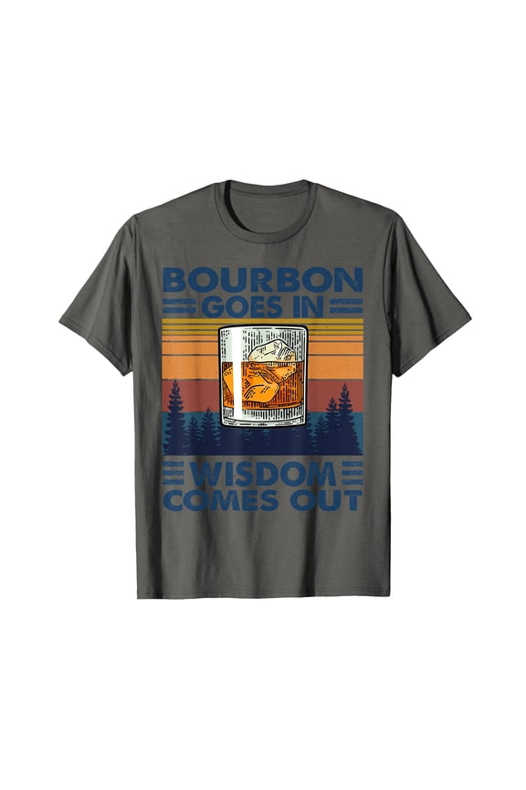 Bourbon-Themed Graphic T-Shirt for Bourbon Lovers - Perfect Gift for Enthusiasts