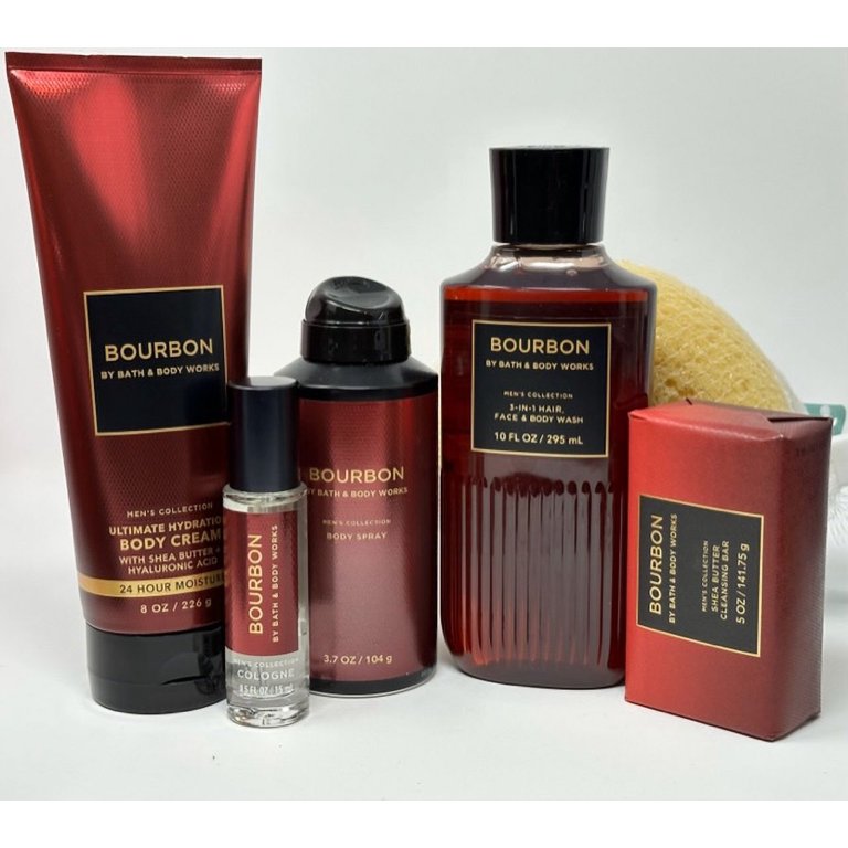 大人気Bath&Bodyメンズ バスボディ★bourbonボディクリームセット Amazon.com : Bath & Body Works Bourbon for Men 3pc Gift Pack