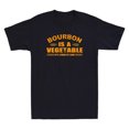 Bourbon is a Vegetable Whiskey Bourbon Drinking Funny Corn Vintage Men