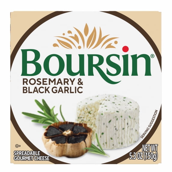 Boursin® Rosemary & Black Garlic Cheese Spread, 5.3oz