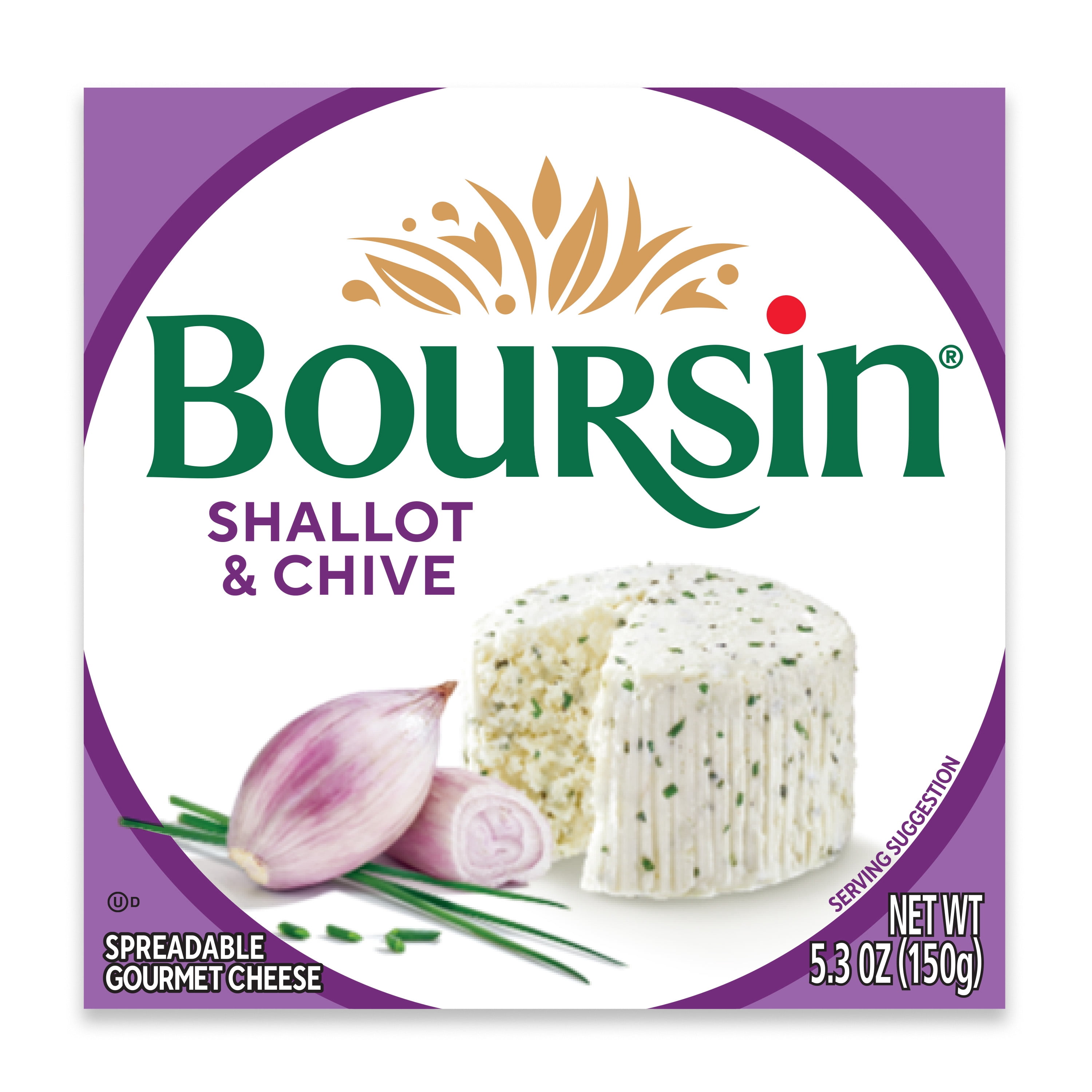 Boursin® Shallot & Chive Cheese Spread, 5.3 oz, Refrigerated