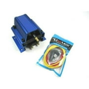 Bous Performance 12V MSD Style High Output E-Core Ignition Coil with 60K Coil, Blue