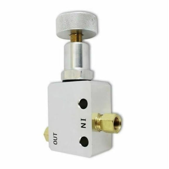 Bous Performance B10282C Aluminum Adjustable Proportioning Valve, Chrome