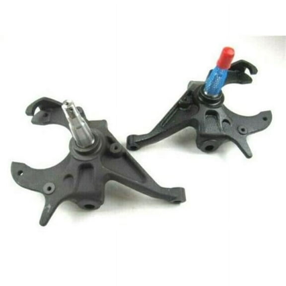 Bous Performance C20211 2 in. Drop Spindles for 1982-2004 Chevy S10 Pickup Truck & 1978-1987 G Body