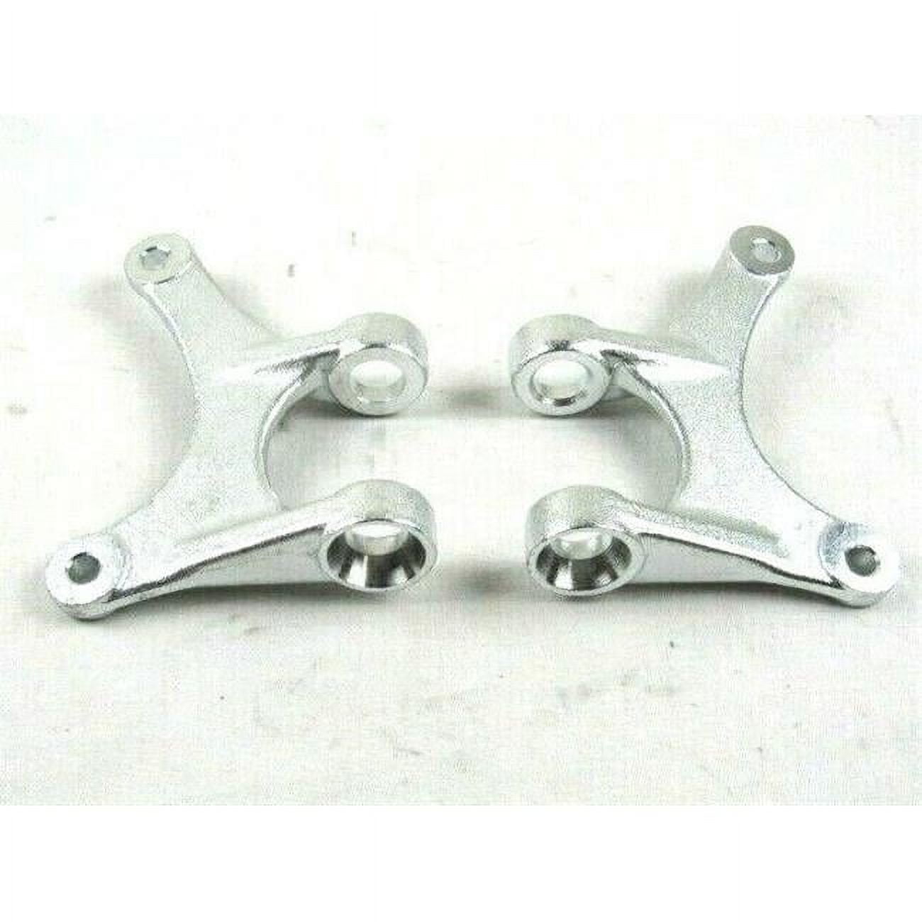 Bous Performance C22615Z Steel Hairpin Radius Rod Axle Brackets, Zinc