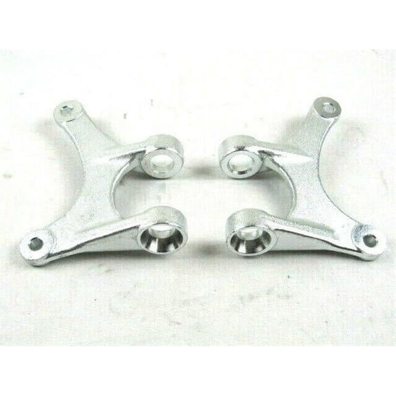 Bous Performance C22615Z Steel Hairpin Radius Rod Axle Brackets, Zinc