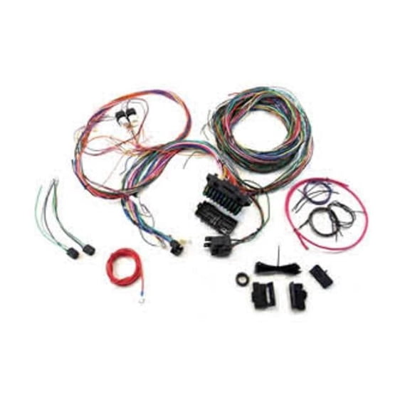 Bous Performance D31002 20 Circuit Wiring Harness Kit with Street Hot Rod
