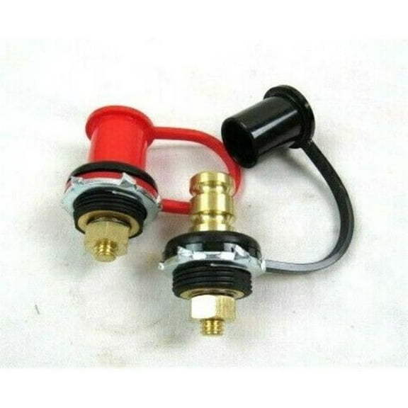 Bous Performance D31391 Remote Battery Charging Post Negative & Positive Jumper Cable Race Car Posts