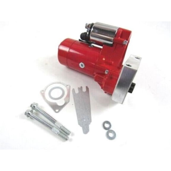 Bous Performance D32206R GM LS 3.0 HP Tilton Style High Torque Starter, Red - BPD-5006R