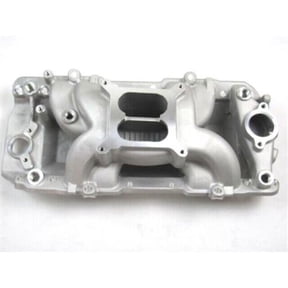 Bous Performance E42443 BBC 454 Eliminator Oval Port Intake Manifold, Satin - BPE-4018