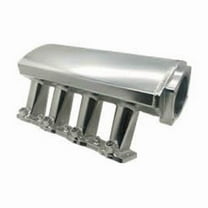 Bous Performance E42626BK 9 in. & 102 mm LS7 Straight Intake Manifold, Black Anodized