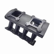 Bous Performance E42628BK LS7 Carb Fuel System Dual Carburetors Intake Manifold, Black