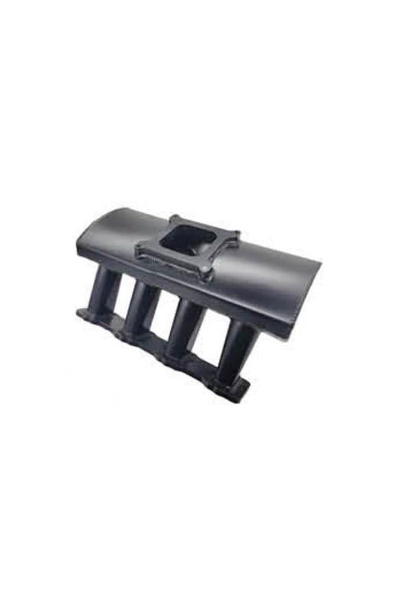 E42629BK LS7 EFI Fuel System One Carburetors Intake Manifold, Black Anodized