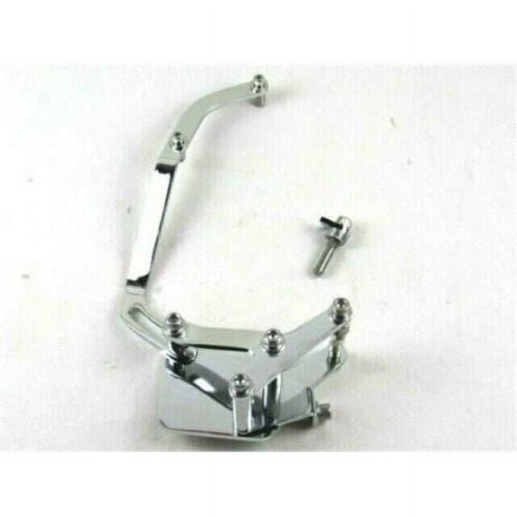 Bous Performance E45672C SBC High Mount A-C Bracket Short Water Pump, Chrome