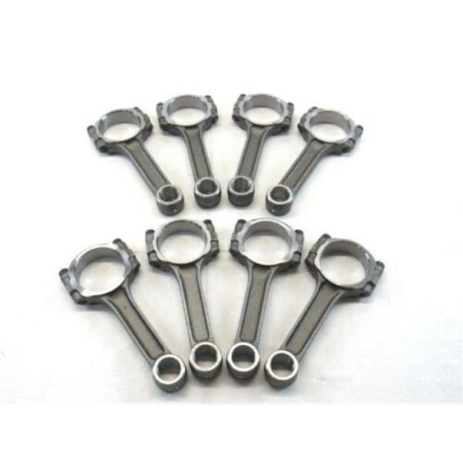5.7" I-Beam Connecting Rods Set - Bushed For Small Block Chevy SBC 350 Engine 6 thumbnail image