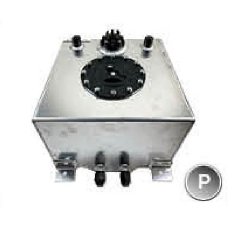 Bous Performance F51001P 2.5 gal Aluminum Fuel Cells with Sender, Polished