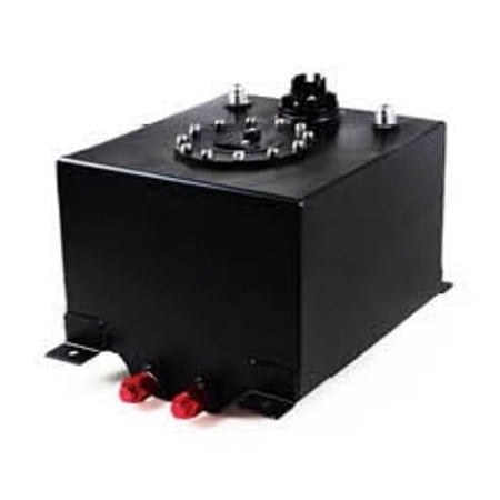 Bous Performance F51002BK 5 gal Aluminum Fuel Cells with Sender, Black - 9 x 12 x 12 in.