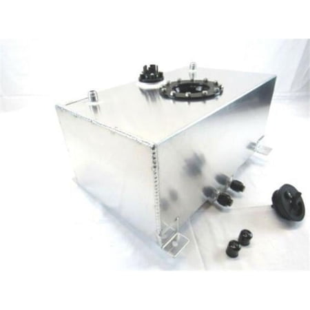 Bous Performance F51003P 8 gal Aluminum Fuel Cells with Sender, Polished