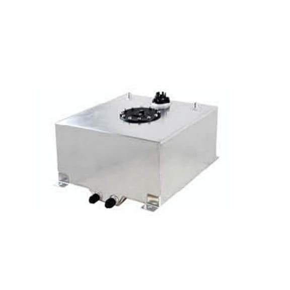 Bous Performance F51004 10 gal Aluminum Fuel Cells with Sender, Polished
